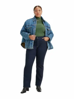 724 High Rise Straight -farkut