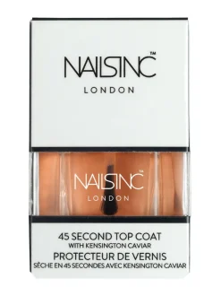 45 Second Top Coat with Kensington Caviar -päällyslakka 14ml