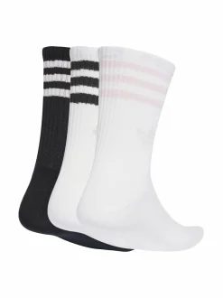 3 Stripes Crew -sukat 3-pack