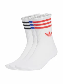 3 Stripes Crew -sukat 3-pack