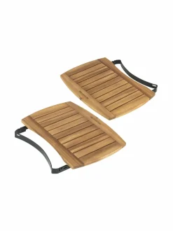 Acacia Wood EGG Mates -sivupöydät MX-kokoiseen grilliin