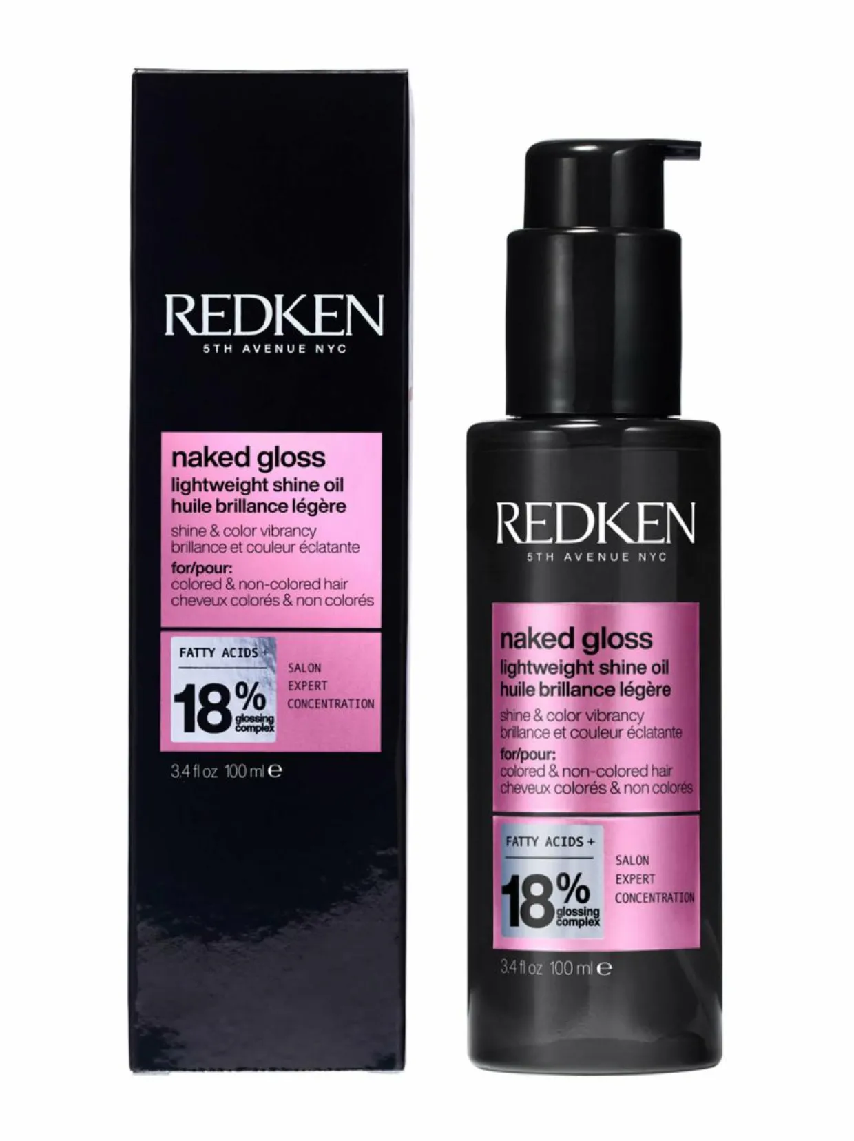 Acidic Color Gloss Naked Gloss -hiusöljy