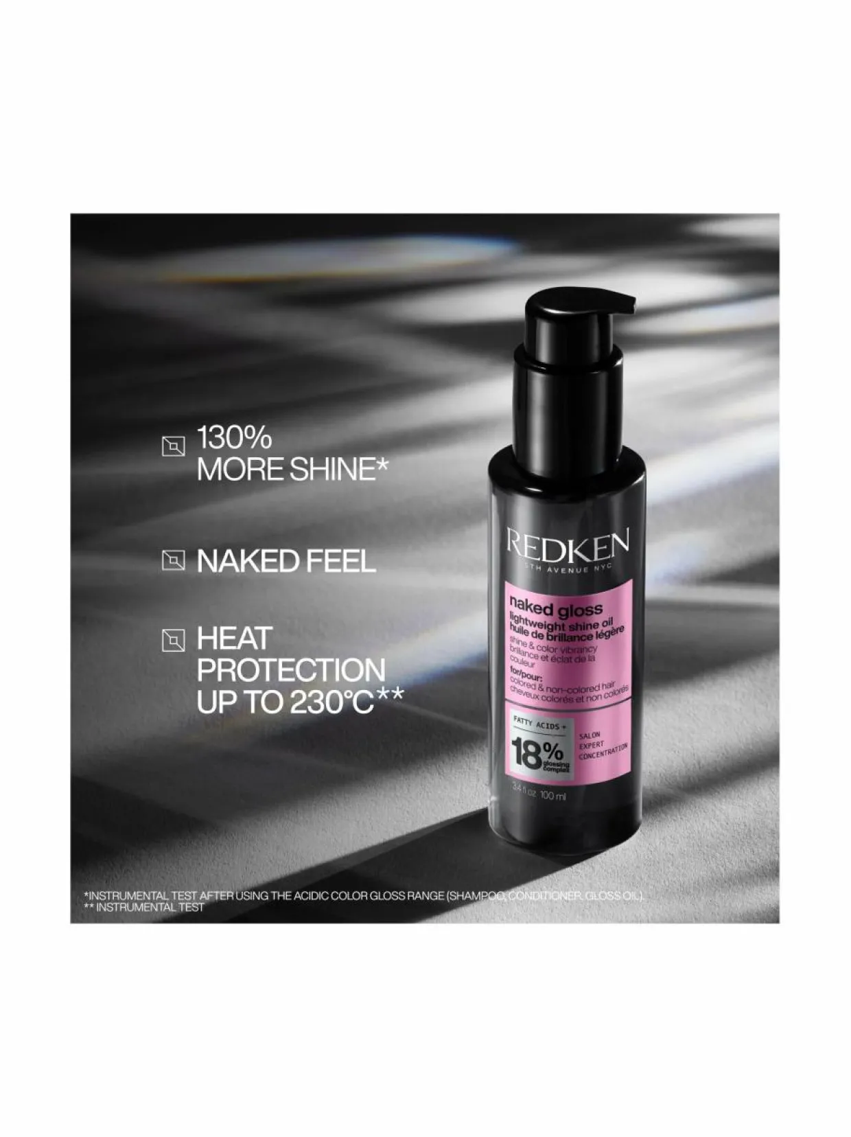 Acidic Color Gloss Naked Gloss -hiusöljy