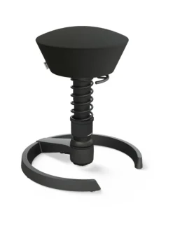 Aeris Swopper työtuoli, musta keinonahka