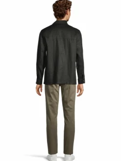 Aiden-pellavakauluspaita