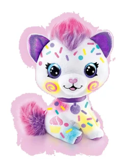 AIRBRUSH PLUSH Pehmokissanpentu ja kynäruisku, 25 cm