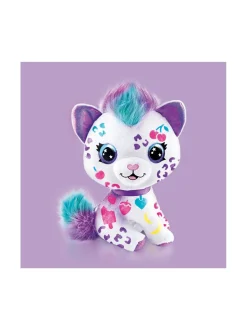 AIRBRUSH PLUSH Pehmokissanpentu ja kynäruisku, 25 cm