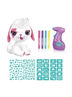 AIRBRUSH PLUSH Pehmokoiranpentu ja kynäruisku, 26 cm