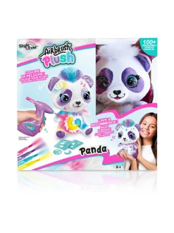AIRBRUSH PLUSH Pehmopanda ja kynäruisku, 25 cm