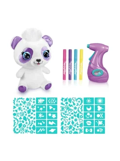 AIRBRUSH PLUSH Pehmopanda ja kynäruisku, 25 cm