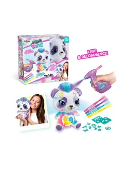 AIRBRUSH PLUSH Pehmopanda ja kynäruisku, 25 cm