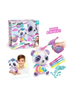 AIRBRUSH PLUSH Pehmopanda ja kynäruisku, 25 cm