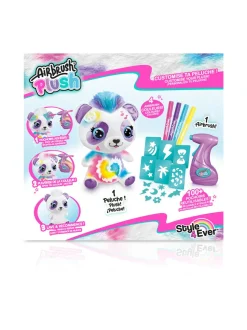 AIRBRUSH PLUSH Pehmopanda ja kynäruisku, 25 cm