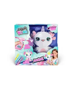 AIRBRUSH PLUSH Pehmoyksisarvisaksolotli ja kynäruisku