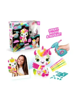 AIRBRUSH-pehmolelusetti Neonyksisarvinen