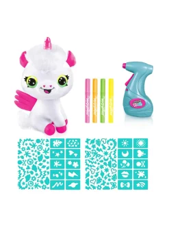 AIRBRUSH-pehmolelusetti Neonyksisarvinen