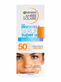 Ambre Solaire Invisible Serum Super UV for face SPF 50 -aurinkosuojaseerumi