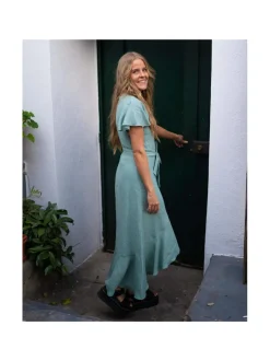 Annika Dress, Desert Sage