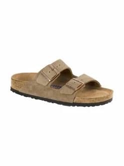 Arizona Soft Footbed -mokkanahkasandaalit, kapea lesti