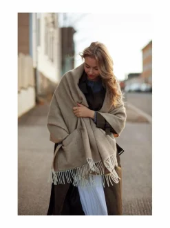 Arvo-taskullinen villahuopa 60 x 180 cm