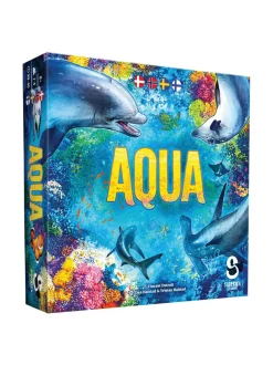 ASMODEE lautapeli Aqua (suomenkielinen ja ruotsikielinen)