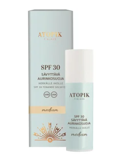 ATOPIK SPF 30 Sävyttävä Aurinkosuoja Medium, 30 ml