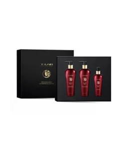 Aura Oil Ritual Set -lahjapakkaus kuiville hiuksille, 3 tuotetta
