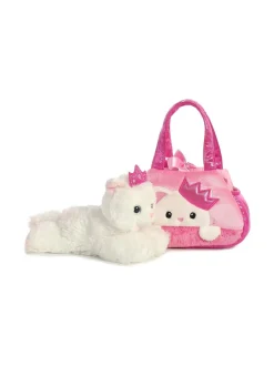 AURORA Fancy Pals pehmolelu kissaprinsessa laukussa, 20 cm