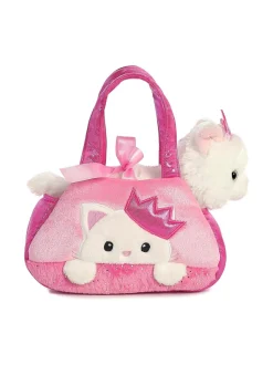 AURORA Fancy Pals pehmolelu kissaprinsessa laukussa, 20 cm