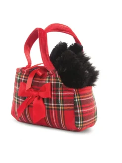 AURORA Fancy Pals Pehmolelu skotlanninterrieri kassissa, 20 cm