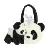 AURORA Fancy Pals Pehmopanda kassissa, 20 cm