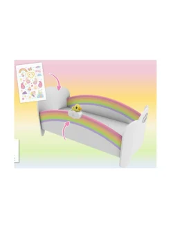 BABY BORN Nukensänky Sateenkaari