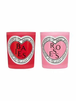 Baies & Roses duo -kynttiläsetti