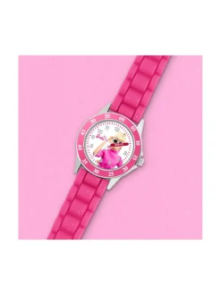 BARBIE Analoginen rannekello silikonirannekkeella