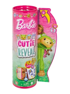 BARBIE Cutie Reveal -koiranpentu sammakkopuvussa 29 cm