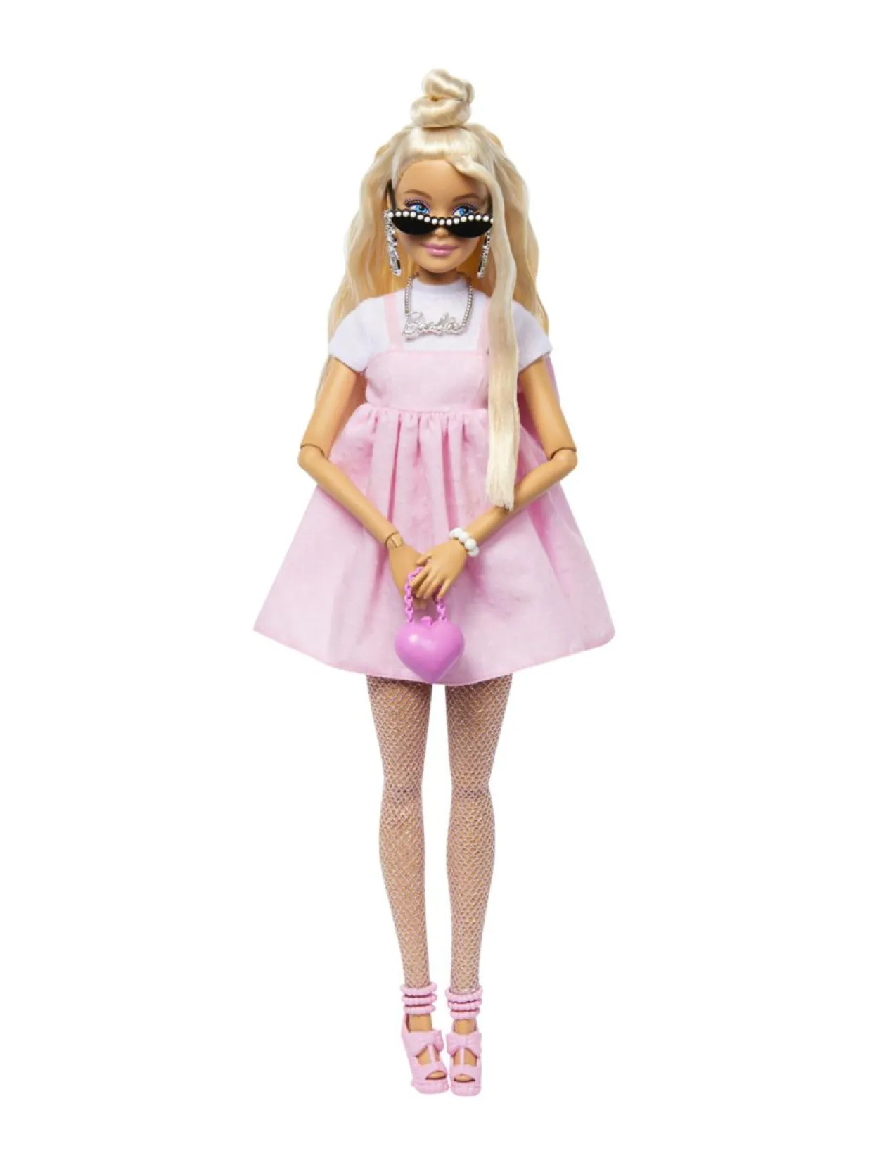 BARBIE Deluxe Fashionistas tyyli-ikoni vaaleanpunaisessa