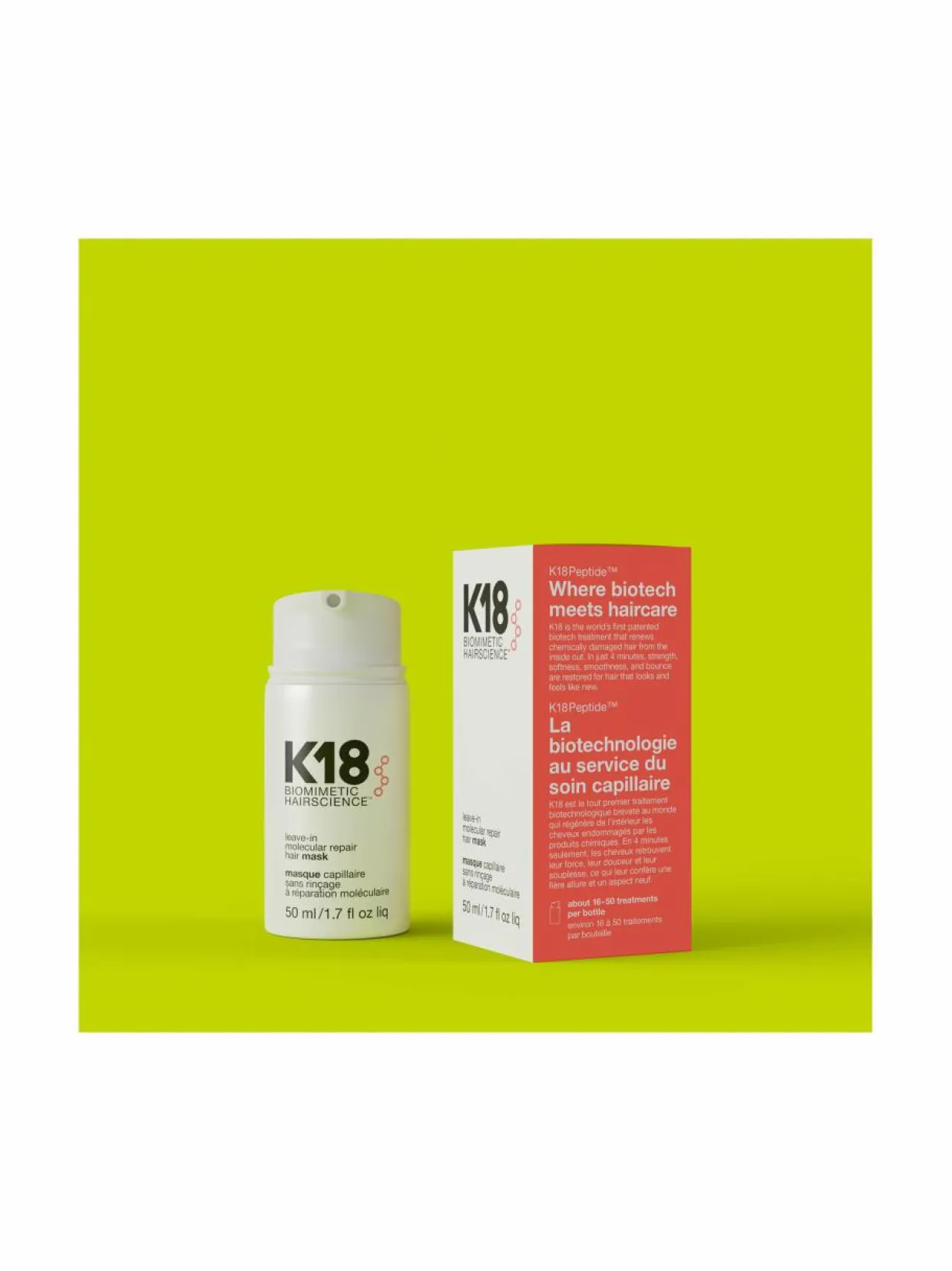 Biomimetic Hairscience Molecular Repair Hair Mask -hiusnaamio, 50 ml