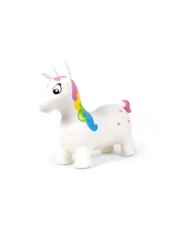 bo. Pomppueläin Yksisarvinen, valkoinen