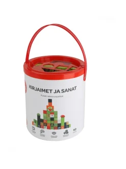 bo. Puiset palikat Aakkoset ja sanat (suomenkielinen)