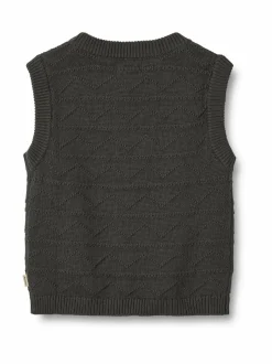 Bobby -luomupuuvillainen neuleliivi