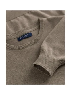 Brockton Cotton Crew -puuvillaneule