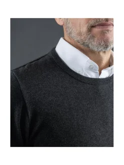 Brockton Cotton Crew -puuvillaneule