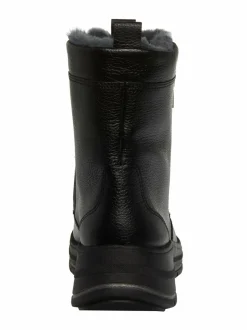 Calais H-last Two Zippers -nahkanilkkurit turkisvuorella