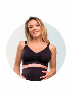 Carriwell Seamless Carri-Gel imetysliivi - musta