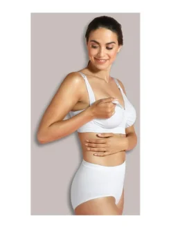 Carriwell Seamless Carri-Gel imetysliivi - valkoinen