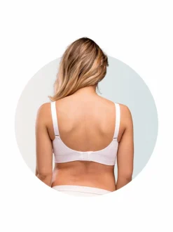 Carriwell Seamless Padded Nursing Bra imetysliivit - valkoinen