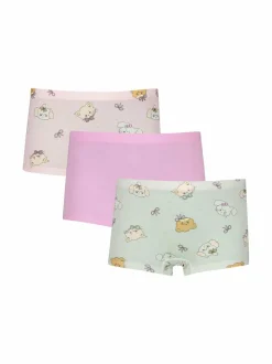 Cat With Bow -bokserialushousut 3 pack