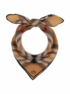 Checked Square -silkkihuivi 51 x 51 cm