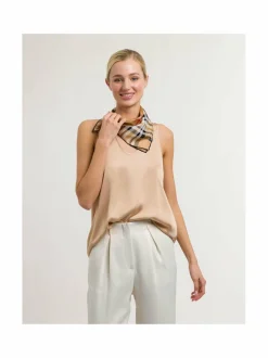 Checked Square -silkkihuivi 51 x 51 cm