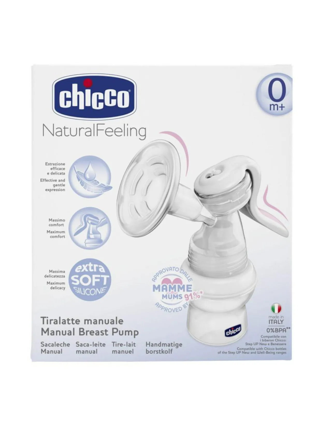 CHICCO Rintapumppu "Step Up"